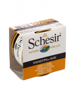 SCHESIR GATO ATUM COM ALOÉ (GELATINA) 85GR